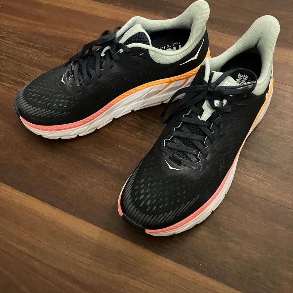 Hoka Clifton 7, Blue Haze, Size 10
